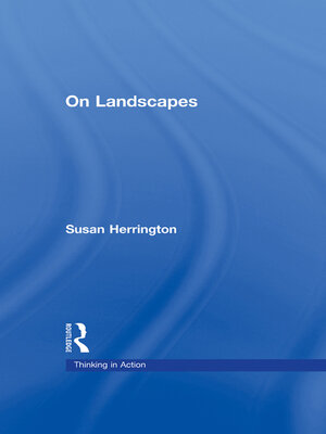 cover image of On Landscapes